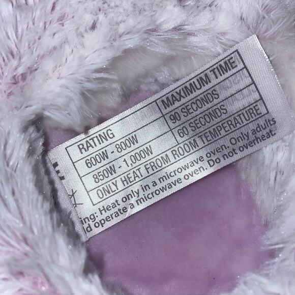Warmies Microwavable Slippers Marshmallow Lavender Soothe Warmth 6-10 Footwear - Picture 7 of 9